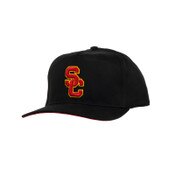 USC Trojans '47 Black SC Interlock Hitch Hat